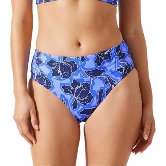 🌻 NEW w/Tags Tommy Bahama Palm Modern Blissful High-Waist Bottoms Size Small - Picture 2 of 6
